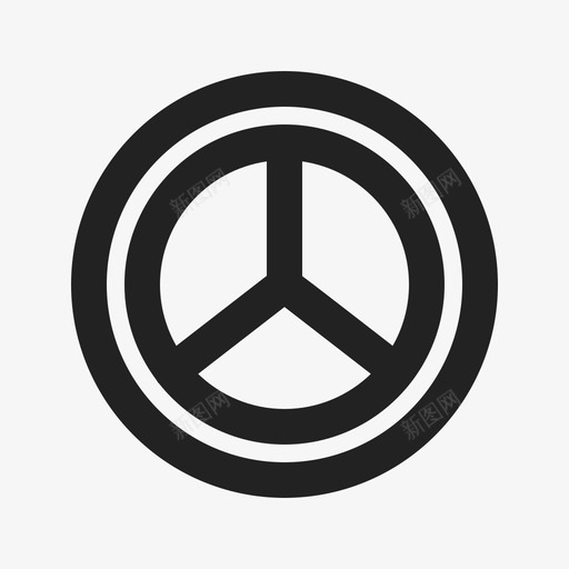 和平美国符号图标svg_新图网 https://ixintu.com 和平 符号 美国 象征