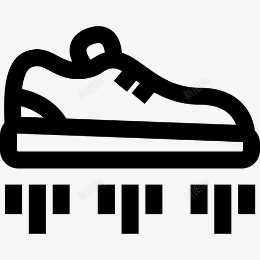 飞行鞋未来科技2直线型图标svg_新图网 https://ixintu.com 未来科技2 直线型 飞行鞋