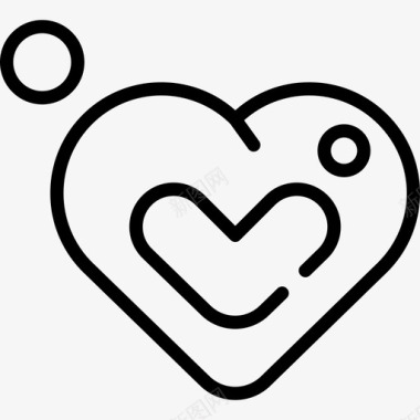 心脏母亲节3直系图标图标