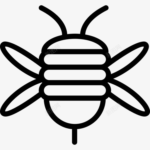蜜蜂自然3直系图标svg_新图网 https://ixintu.com 直系 自然3 蜜蜂