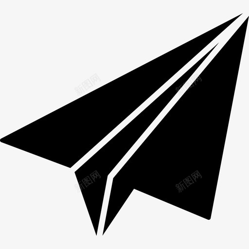 纸飞机通讯16实心图标svg_新图网 https://ixintu.com 实心 纸飞机 通讯16
