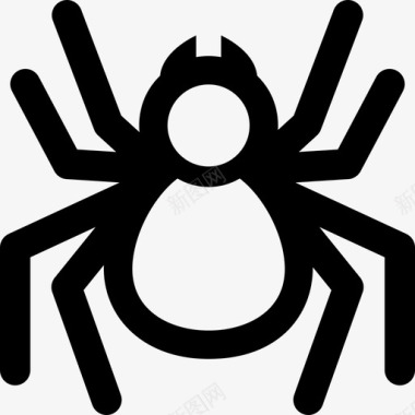 蜘蛛蜘蛛纲有毒图标图标