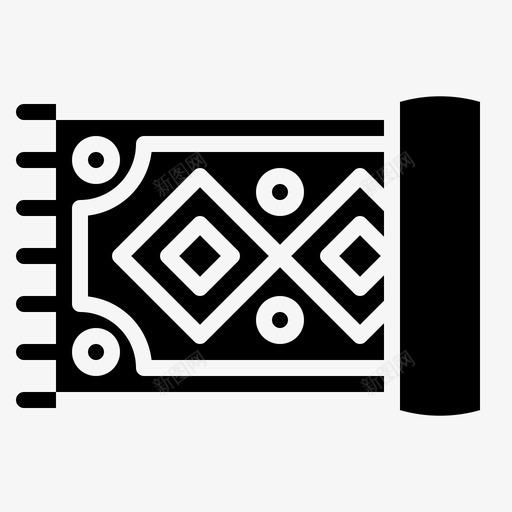 地毯地板家具图标svg_新图网 https://ixintu.com 地板 地毯 家具