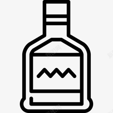 威士忌圣帕特里克第10天直饮图标图标