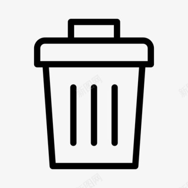 删除回收站垃圾箱图标图标