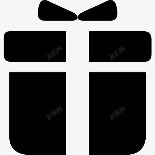 礼品盒子礼物图标svg_新图网 https://ixintu.com 包装 商店和销售 惊喜 盒子 礼品 礼物