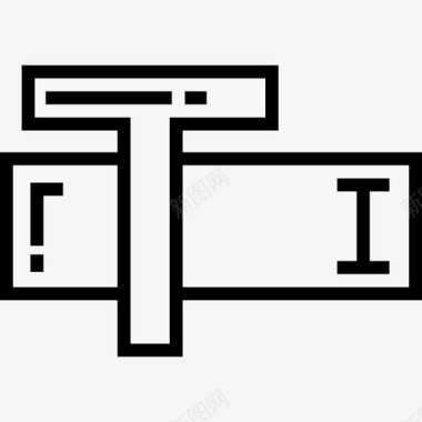 文本编辑器网页9线性图标图标