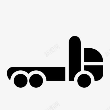 卡车重型运输图标图标