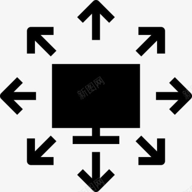 监控网页开发5填充图标图标