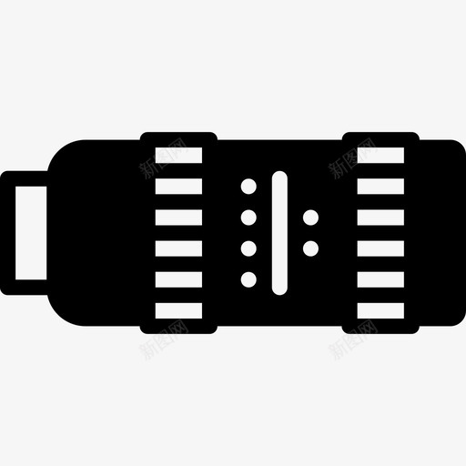 物镜摄影视频3填充图标svg_新图网 https://ixintu.com 填充 摄影视频3 物镜