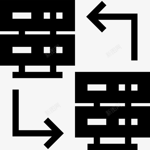 服务器网页开发5填充图标svg_新图网 https://ixintu.com 填充 服务器 网页设计开发5