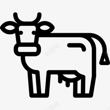 牛动物15直系图标图标
