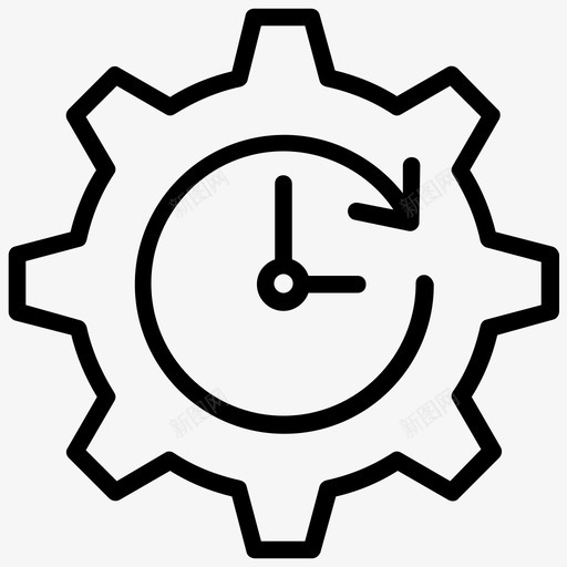 时间管理管理时间组织时间图标svg_新图网 https://ixintu.com 时间效率 时间管理 管理时间 组织时间 绩效效率 营销策略行图标