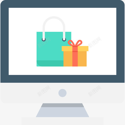 网上商店购物和商业9平图标svg_新图网 https://ixintu.com 平 网上商店 购物和商业9