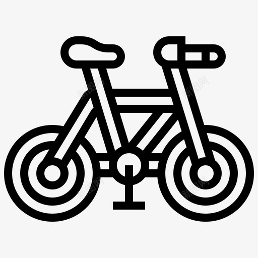 山地车休闲运动图标svg_新图网 https://ixintu.com 休闲 山地车 汽车 自行车元素线 运动