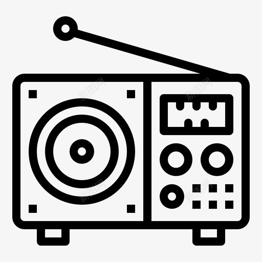 音频音箱音乐图标svg_新图网 https://ixintu.com 情人节 收音机 电子设备 音乐 音箱 音频