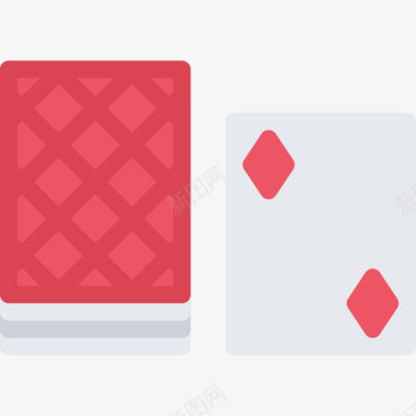 扑克游戏7平局图标图标