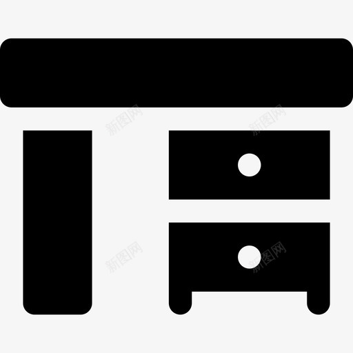 桌子家具17装满图标svg_新图网 https://ixintu.com 家具17 桌子 装满