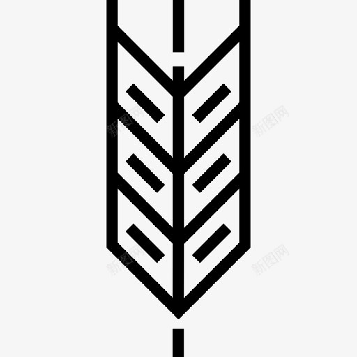 小麦园艺11直系图标svg_新图网 https://ixintu.com 园艺11 小麦 直系