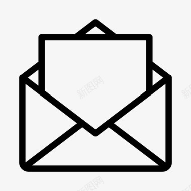 电子邮件电子邮件签名打开电子邮件图标图标
