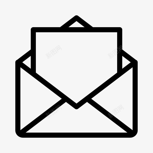 电子邮件电子邮件签名打开电子邮件图标svg_新图网 https://ixintu.com web用户图标 打开电子邮件图标 电子邮件 电子邮件签名