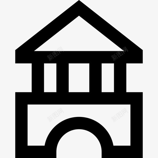 积木玩具8直线型图标svg_新图网 https://ixintu.com 玩具8 直线型 积木