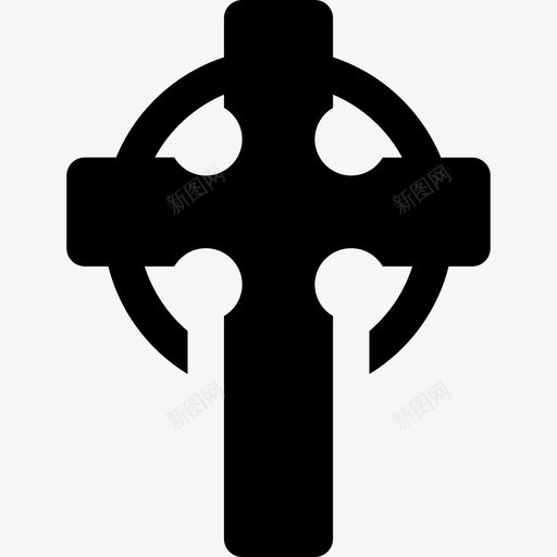 十字架宗教15填充图标svg_新图网 https://ixintu.com 十字架 填充 宗教15