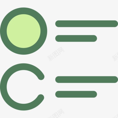 列表用户界面8verde图标图标