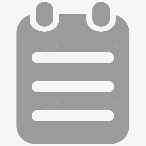 消息提醒_iconsvg_新图网 https://ixintu.com 消息提醒_icon