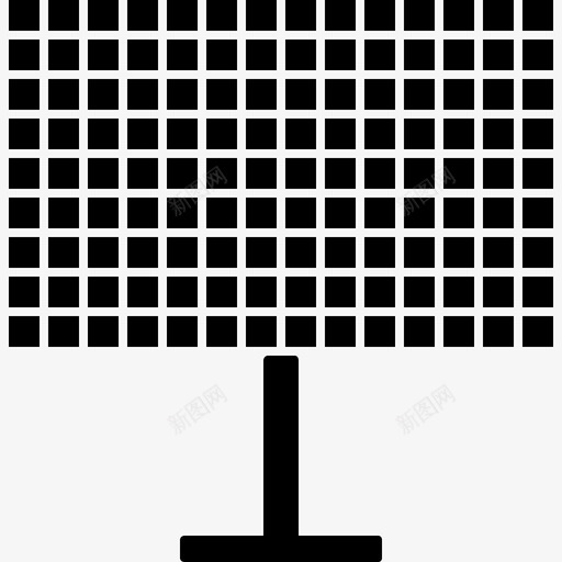 太阳能电池板科学与设备固体图标svg_新图网 https://ixintu.com 固体 太阳能电池板 科学与设备