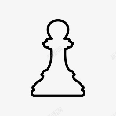 当铺棋盘游戏国际象棋图标图标