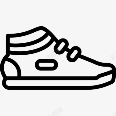 运动鞋男鞋2直线型图标图标