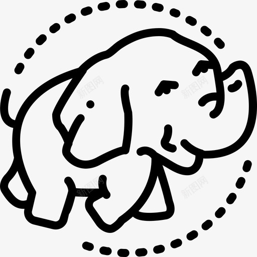 hadoop概念数据图标svg_新图网 https://ixintu.com hadoop 技术 数据 概念 网络