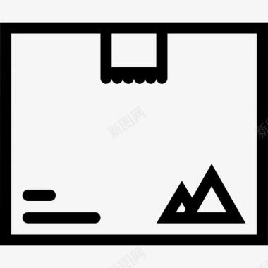 盒子品牌2线性图标图标