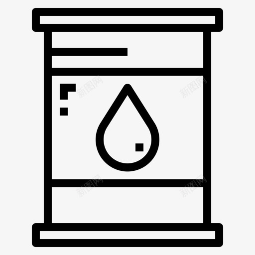 石油能源油桶图标svg_新图网 https://ixintu.com 油桶 石油 能源