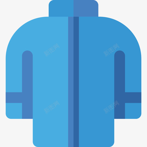 夹克衣服13件平的图标svg_新图网 https://ixintu.com 夹克 平的 衣服13件