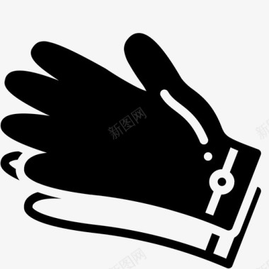 手套手手套防护图标图标
