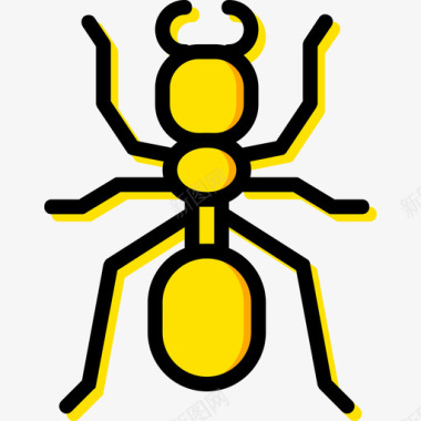 蚂蚁虫子昆虫4图标图标