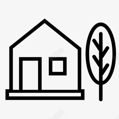 房子建筑家图标图标