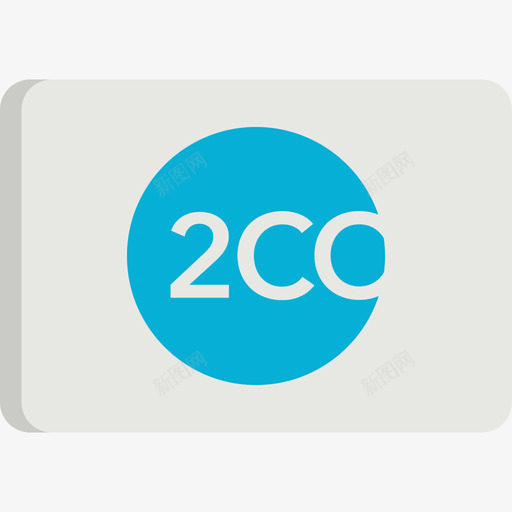 2co信用卡2持平图标svg_新图网 https://ixintu.com 2co 信用卡2 持平