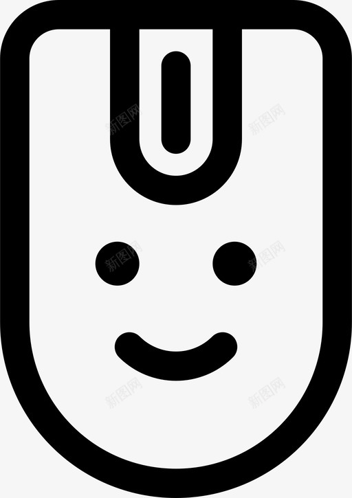 情感电脑连接图标svg_新图网 https://ixintu.com 快乐 情感 控制 电脑 连接 鼠标