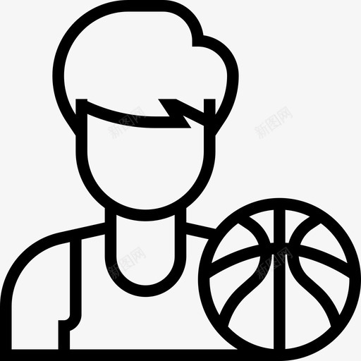 篮球运动员教育程度25岁直系图标svg_新图网 https://ixintu.com 教育程度25岁 直系 篮球运动员