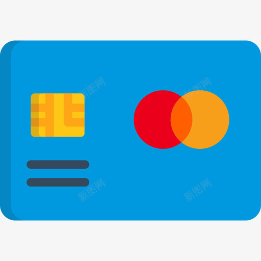 万事达卡信用卡2套票图标svg_新图网 https://ixintu.com 万事达卡 信用卡2 套票