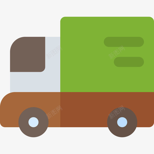 送货卡车购物和商业12平房图标svg_新图网 https://ixintu.com 平房 购物和商业12 送货卡车