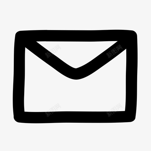 邮件电子邮件信封图标svg_新图网 https://ixintu.com 信件 信封 信息 基本轮廓 收件箱 电子邮件 邮件