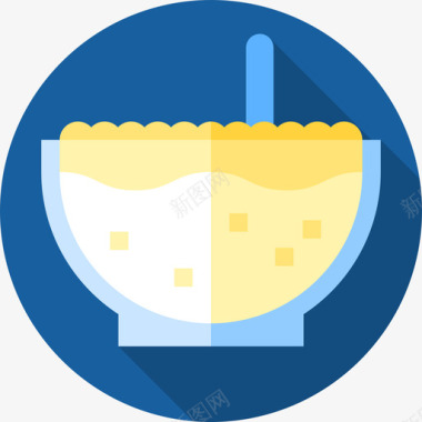 粥三餐平的图标图标