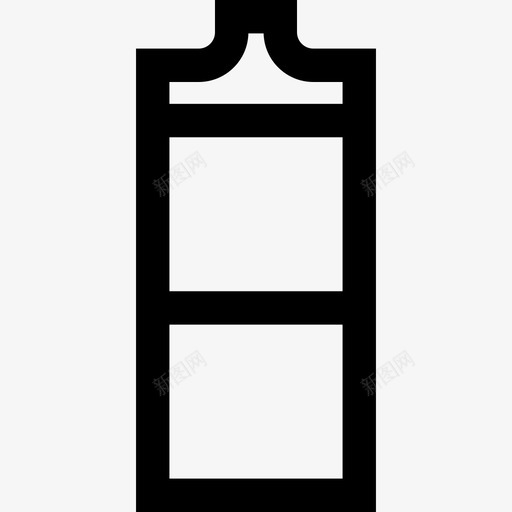 瓶子健康生活方式5线性图标svg_新图网 https://ixintu.com 健康生活方式5 瓶子 线性