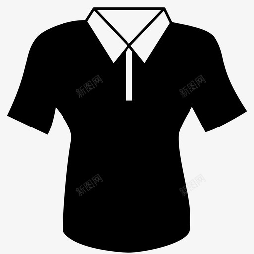 T恤衣服运动衫图标svg_新图网 https://ixintu.com T恤 衣服 运动衫