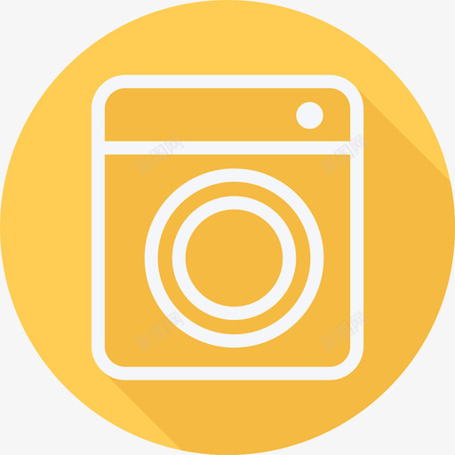洗衣机家用电器和家具2台平面圆形图标svg_新图网 https://ixintu.com 家用电器和家具2台 平面圆形 洗衣机