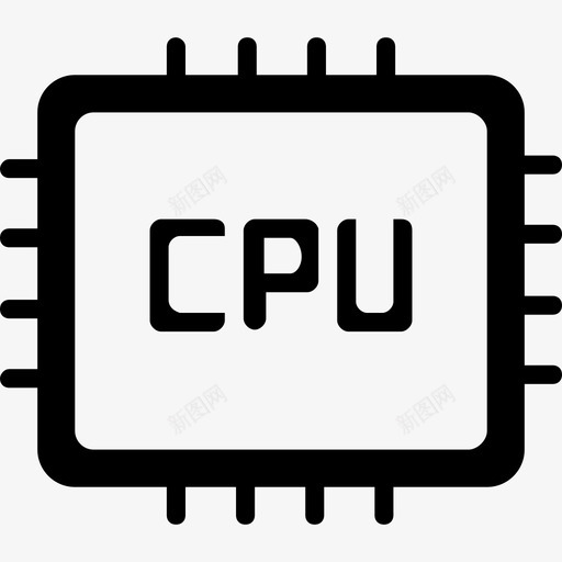 主机CPUsvg_新图网 https://ixintu.com 主机CPU